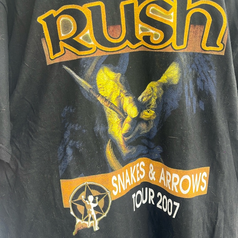 Rush concert shirt collectors